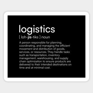 Logistics definition Magnet